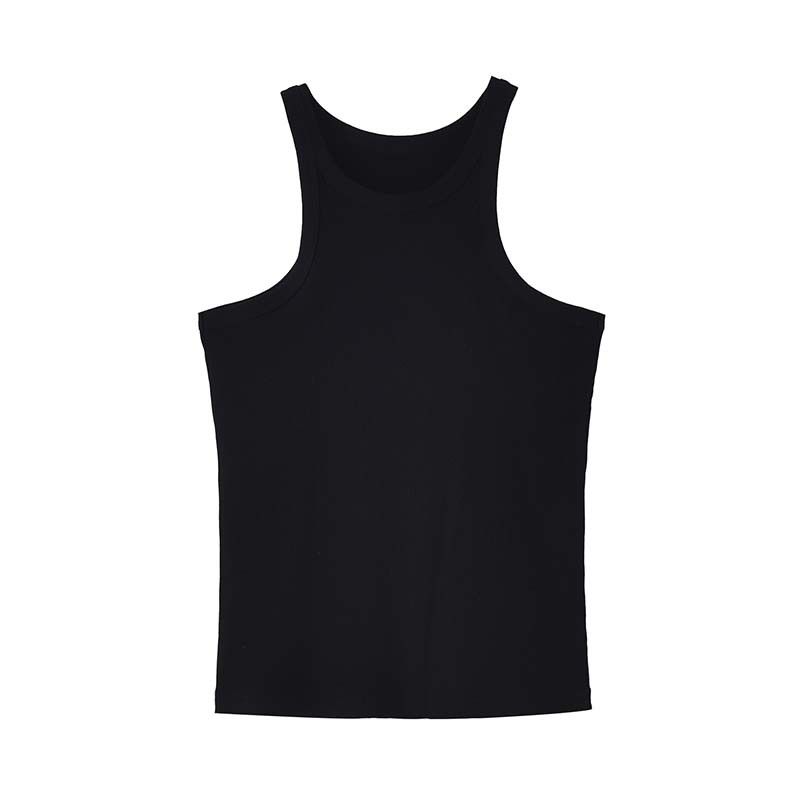 YUKES All-match Asymmetric Slim Tank Thread I-shaped Vest Women's Inner Base American-style Outer Wear_ecoleips.com