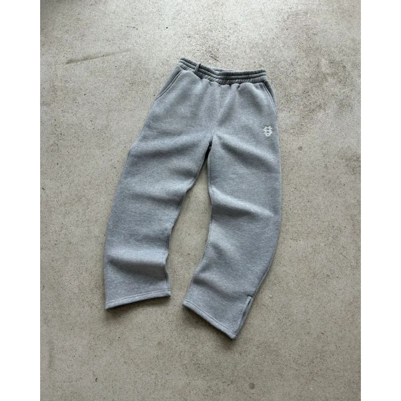 Casual Embroidered Zipper Sweatpants High Street Hip Hop Rap Style US Size For Men And Women_ecoleips.com