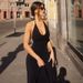 Women's Sexy Low Cut U Neck Halter Neck Tie Backless Dress European American Style Summer New Fashion Clothing_ecoleips.com