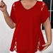 Plus-size 2026 New Model Cross-border Women's Clothing Summer European And American Sexy V-neck Cross-strap_ecoleips.com