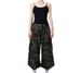 American Style Seven Quarter Jeans For Women New High Waisted Loose Fit Slimming Camouflage Wide Straight Leg_ecoleips.com