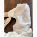 Women's High-Waisted Wide Leg Pants White Lace Openwork Casual Summer Style Thin Loose Fit Straight Leg With Floral Embroidery_ecoleips.com