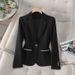 Women’s Clothing New Pink Small Suit Jacket For Women Spring And Autumn Slim Fit Small Waist Slimming Super Good Looking Suit Tops_ecoleips.com