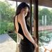 European American Hot Girls' Backless Red Camisole Women, Suitable For Outerwear Or As An Inner Layer, Summer Pure And_ecoleips.com
