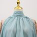 K New Women's Sweet, Fresh, Casual Irregular Stand Up Collar Loose Solid Color Hanging Neck Shirt_ecoleips.com