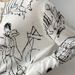 Spring New Fine-knit Ultra-thin Semi-transparent Long-sleeve Women's Niche Design Cardigan Graffiti Sweater Jacket_ecoleips.com