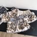 Elegant Fashionable Women's Mini Skirt Letter Print Patchwork Leopard Print Fur Sexy New Instagram Worthy Trendy Niche_ecoleips.com