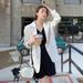 ng2510292 Designer Women's Blazer 2026 Spring Autumn New Style Loose-fitting Waist-cinching Top, Elegant And Slimming Casual Suit_ecoleips.com