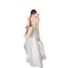 French Style Neck Hanging Dress For Women, Summer Seaside Vacation Style, Big Backless Long Skirt, Super Fairy_ecoleips.com
