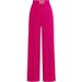 Women's Clothing Summer High Waist Commuting Slim Drape Versatile Casual Wide Leg Trousers Loose Business Women_ecoleips.com