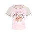 AD504 Quality Model 2025 Autumn Style Fresh And Sweet Polyester Pullover Round Neck Slim Fit Women's T-Shirt_ecoleips.com
