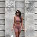 Y2k Sporty Two-Piece Set – Cropped Workout Top & High-Waist Shorts (Dusty Pink, S-Xl) Sweat-Wicking Magic_ecoleips.com