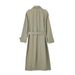 Aria Basics Aria Basics European And American Cross-border Clothing Wholesale: Women's Double-breasted Mid-length Elegant Drapey Loose Casual_ecoleips.com