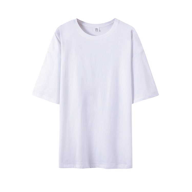 Summer Women's Pure Cotton T-Shirt Short Sleeve Unique Panda Pattern Design Top White Loose Fit Plus Size 20-26_ecoleips.com