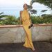 YJ25238 Women's Halter Neck Satin Dress Backless Long Evening Gown European American Style Cross Border Fashion_ecoleips.com