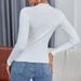 Slim Fit Semi-Turtle Neck Sweater – Breathable Acrylic-Nylon Blend (S-XL, Minimalist Colors, Office-to-Brunch Essential)_ecoleips.com