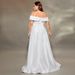 Women's Clothing Satin One Shoulder Evening Dress Summer New Style Catwalk Banquet Dress_ecoleips.com
