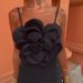Women's Clothing Ice Silk Wrinkle Handmade Large Flower Sling Female Evening Dress Long Skirt_ecoleips.com