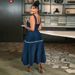 Women's Clothing Plus Size Women's Sleeveless Tassel Suspender Long Dress For Formal & Casual For Women Button Down_ecoleips.com