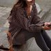 DiYun European American Casual Vacation Versatile Plaid Long-sleeve Jacket Shirt Women's Clothing 2025 Autumn And Winter_ecoleips.com
