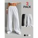 European And American Hip-hop Style Loose-fitting Solid Color Wide-leg Straight Casual For Women, 2025 Summer New Trendy_ecoleips.com