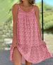 Women's Floral Camisole Vest Summer Dress Sleeveless Pastoral Design New Arrival_ecoleips.com