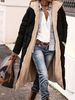 girl European And American Style Long Padded Thick Reversible Women's Coat Winter Warm Cotton Jacket_ecoleips.com