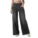 Women's Clothing High-Waisted Women's Stretch Jeans Loose Fit Wide Leg Slim Long Pants Spring/Summer Fashion For Formal & Casual For Women_ecoleips.com