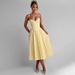 Women’s Clothing Spring And Summer New Trend Waist Suspender Slim Pure Color V Neck Light Luxury Banquet Dress Women_ecoleips.com