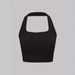 Women's Seamless Ribbed Sleeveless Crop Top Soft Stretchy T-Shirt Vest Versatile Crop Length Multiple Colors Available_ecoleips.com