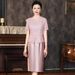 Autumn New Noble Temperament Wedding For Mother-In-Law, Small Stature, Large Size, Young Mother Dress_ecoleips.com