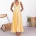 2025 Independent Station European And American New Style Pleated Women's Elegant Sexy Backless Party Dress_ecoleips.com
