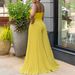 K Women's Hanging Neck Three-dimensional Flower Solid Color Wide Leg Plus Size Jumpsuit_ecoleips.com