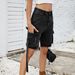 Women's Clothing Women's Summer New Fashion Washed Denim Workwear Shorts_ecoleips.com