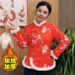 girl Fleece-Lined Thickened Winter National Small Jacket New Chinese Style Retro Women's Embroidered Button Cotton Coat_ecoleips.com