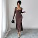 Elegant Lace Bodycon Dress – Women’s Sexy Wrap Dress (Stretch & Breathable) – Evening & Party Wear_ecoleips.com