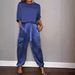 European American Spring And Autumn New Fashion Women's Solid Color Smooth Satin Three-Quarter Sleeve Top_ecoleips.com
