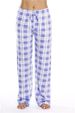 Suitable For All Seasons Spring And Autumn Classic Plaid Home Casual Long Loose Women's Pants_ecoleips.com