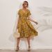 Women S Floral Print Short Sleeve Fashion Fresh Style Long Dress Casual Elegant Ladies Summer Daily Wear Long Dress_ecoleips.com