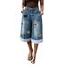 Women's Retro Puppy Embroidered Plaid Patchwork Wide Leg Loose Cropped Jeans European American Style New 2026 Cross Border Foreign Trade_ecoleips.com