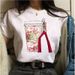 New Women's Product: Cross-border Urban Girl's Plus-size Cartoon Loose-fitting Casual Short-sleeve Top_ecoleips.com