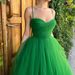 Women's Clothing Dress Suspender Skirt Solid Color Medium Length Skirt Bow Mesh Dress_ecoleips.com