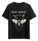 Women's T-Shirts Tshirt Muscle Freaks Moth Bad Omens Estilo Goth Death Metal_ecoleips.com