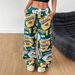 Women's High Waist Loose Casual Trousers 2025 Cross Border European Style Autumn Winter Clothing with Pockets Street Print Hot Girl Fashion_ecoleips.com