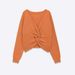 Fashion Versatile Back Knot Knitted Sweater_ecoleips.com