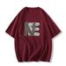 White Straight Shoulder Short Sleeve T-Shirt for Women Summer Loose Bf Chic Casual Versatile Top Trendy Chic Lazy Style_ecoleips.com