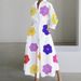 Women's Clothing New Commuting Fashion Collar Long Sleeves Elastic Waist Large Swing Dress_ecoleips.com