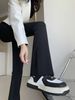 Aria Basics Flared Supermodel 4.0 Spring Women's New Nylon-cotton Flared Long-leg Casual Pants_ecoleips.com