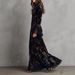 Women's Retro Slim Evening Dress High End Velvet Embroidered Cheongsam Chinese Style Mid Sleeves New_ecoleips.com