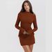 Women's Slim Fit Long Sleeve Bodycon Dress Elegant Sexy Hot Girl Spring Summer Fashion_ecoleips.com